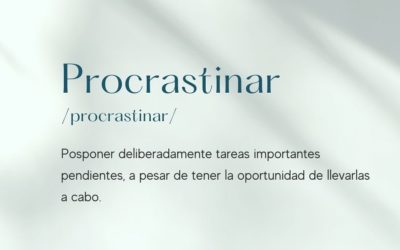 3 técnicas para dejar de  procrastinar